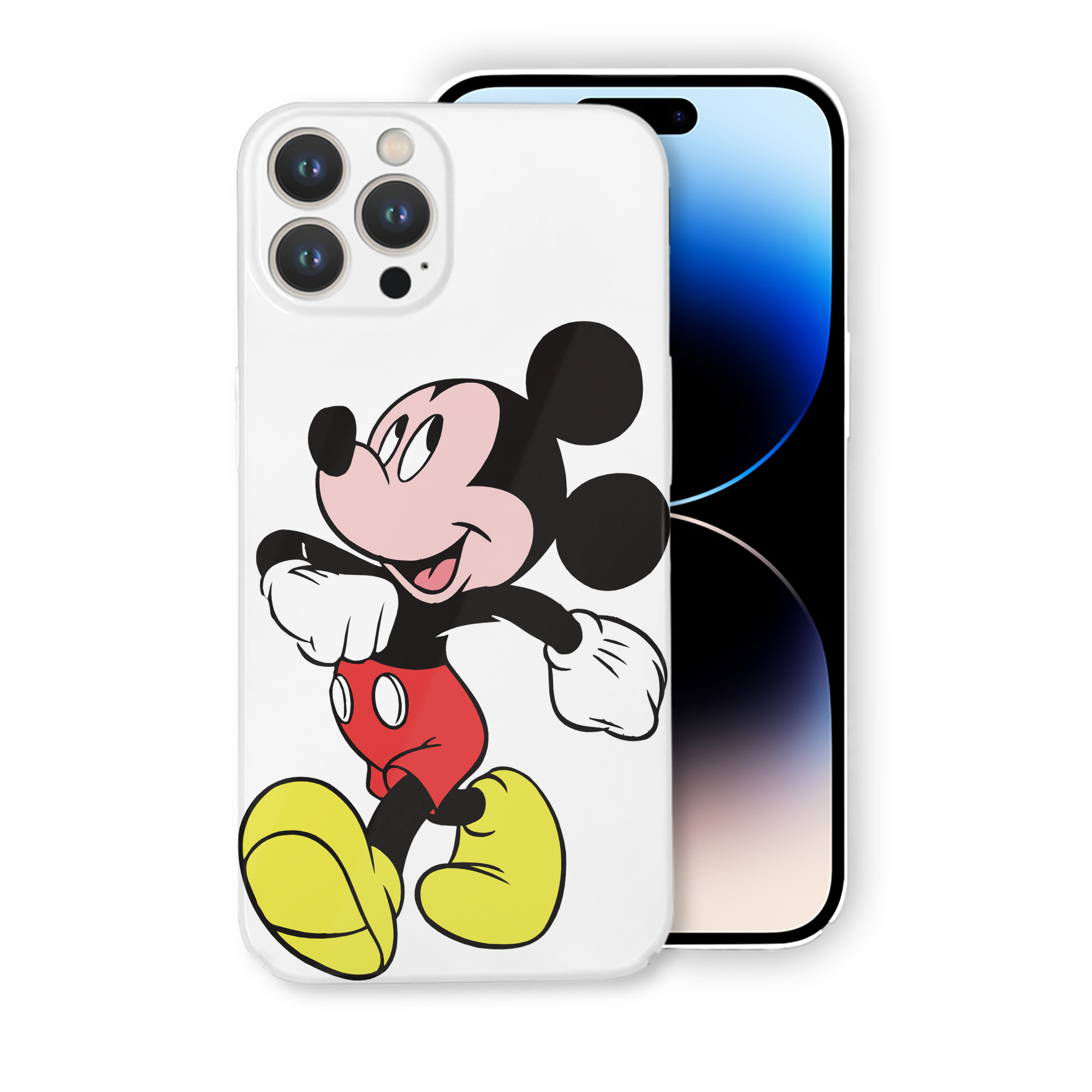 （画像用） ミッキーマウス Mickey Mouse 【iPhone 14シリーズ対応】ハードケース
